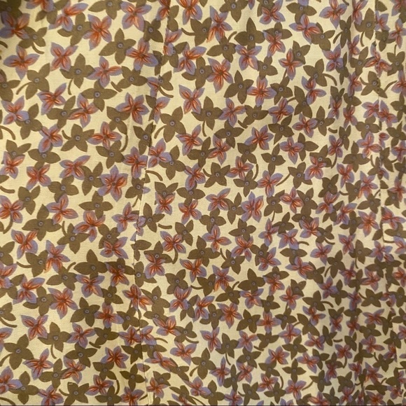 Vintage E.D. MICHAELS Floral Cottage Core Maxi Dress Size 5/6 - Picture 4 of 8